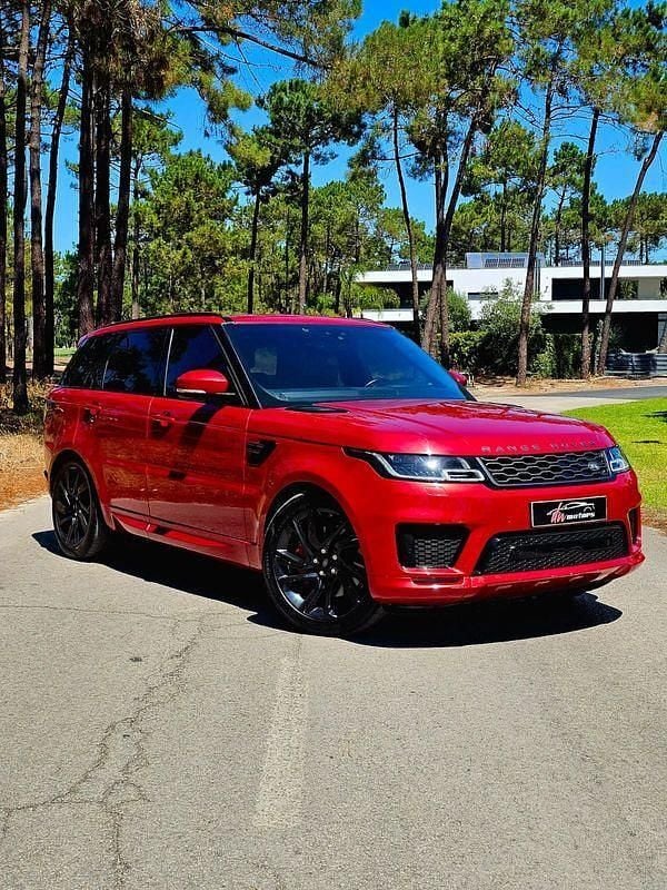 Vermelho Usado 2018 Land Rover Range Rover HSE SUV | € 47.990 (Preço justo) - Imagem 1/4
