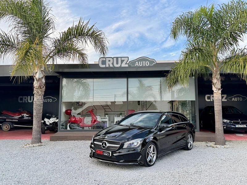 Preto Usado 2015 Mercedes CLA220 AMG Sedan | € 18.999 (Super Preço) - Imagem 1/4