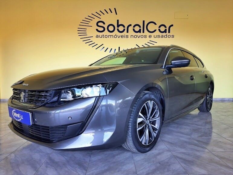 Cinzento Usado 2020 Peugeot 508 Allure Carrinha | € 31.000 - Imagem 1/4