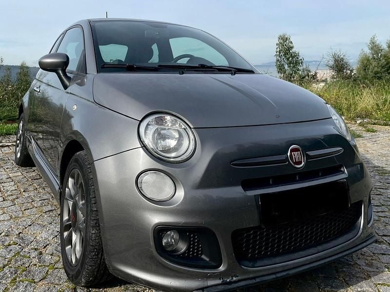 Cinza Usado 2013 Fiat 500 S Citadino | € 8.800 (Bom preço) - Imagem 1/4