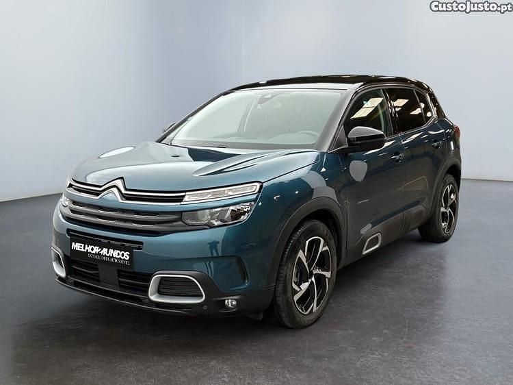 Azul Usado 2020 Citroën C5 Aircross Shine SUV | € 23.500 (Preço justo) - Imagem 1/1