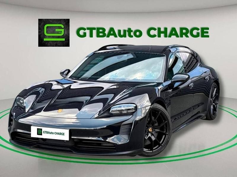Preto Usado 2022 Porsche Taycan Sedan | € 83.900 (Caro) - Imagem 1/4