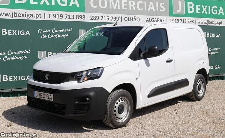 Branco Usado 2021 Peugeot Partner Monovolume | € 13.900 (Preço justo) - Imagem 1/1