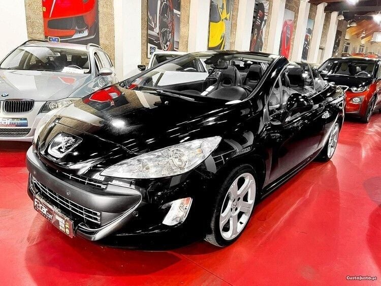 Preto Usado 2010 Peugeot 308 Sport Cabrios | € 14.990 - Imagem 1/1