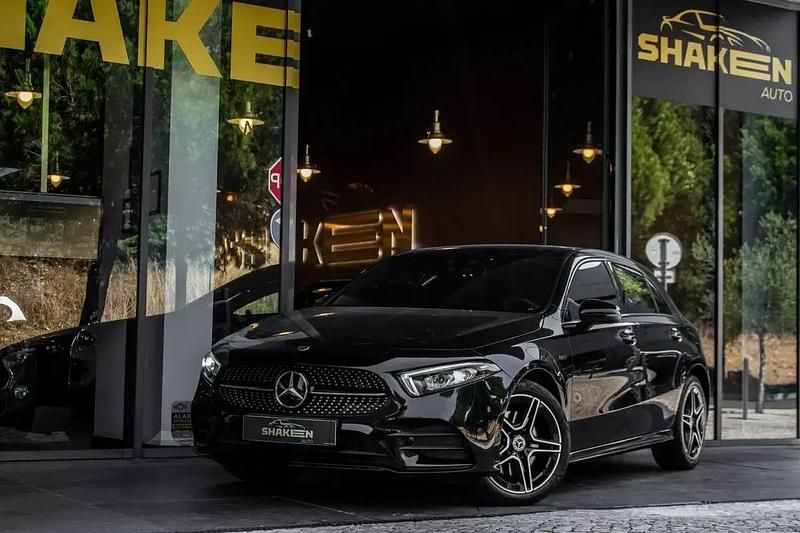 Preto Usado 2021 Mercedes A250 AMG line Citadino | € 26.550 (Super Preço) - Imagem 1/4