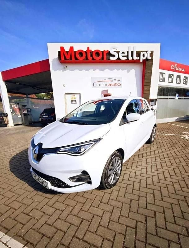Branco Usado 2020 Renault Zoe Intens Citadino | € 15.600 (Preço justo) - Imagem 1/4