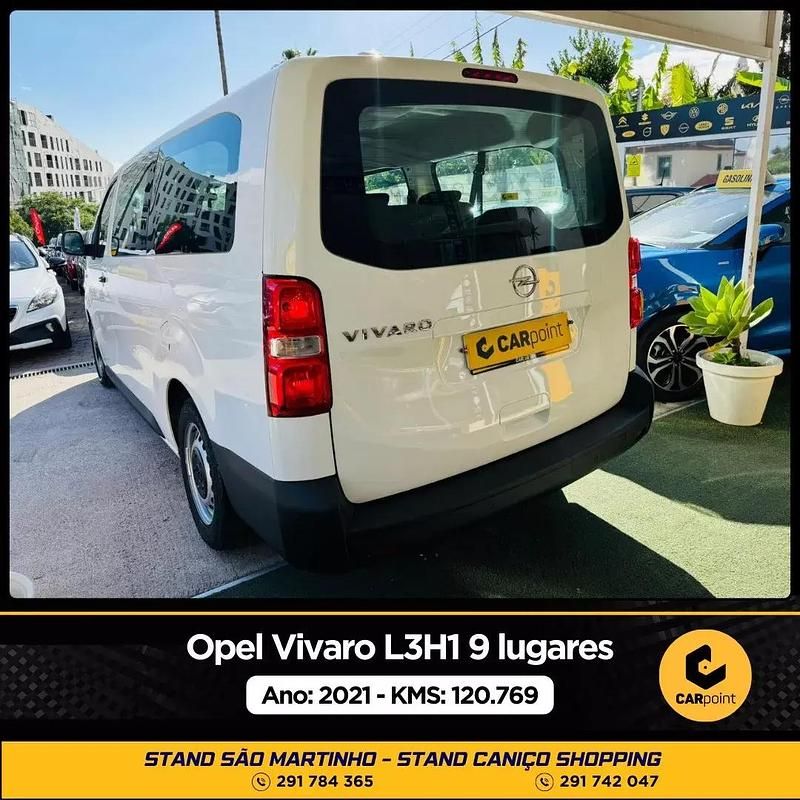 Usado Opel Vivaro 120 HP (88 kW) 2021 Branco Monovolume
