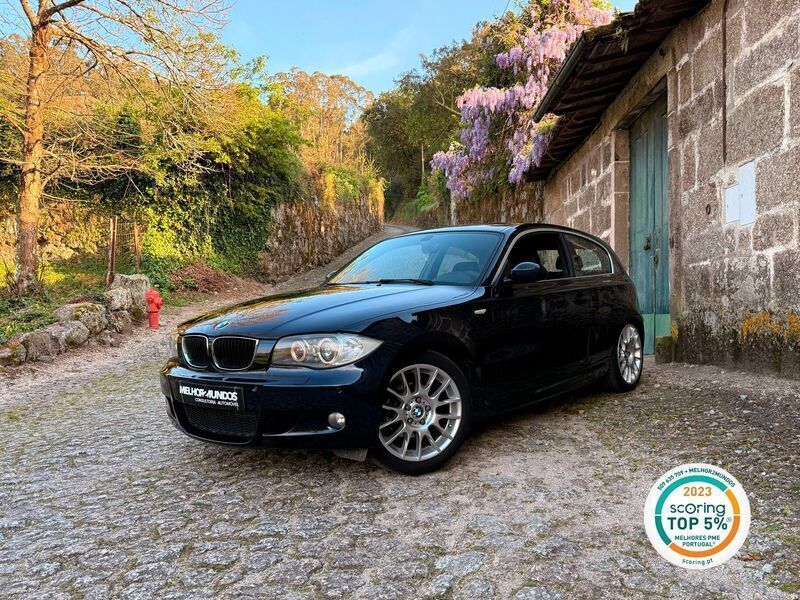 Azul Usado 2008 BMW 120 Citadino | € 9.990 (Preço justo) - Imagem 1/4