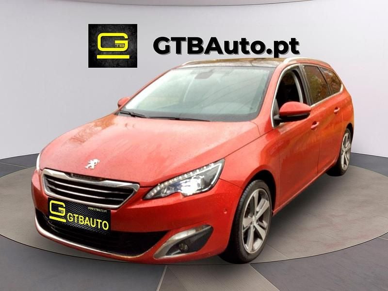 Usado Peugeot 308 Allure 130 HP (95 kW) 2017 Vermelho Carrinha