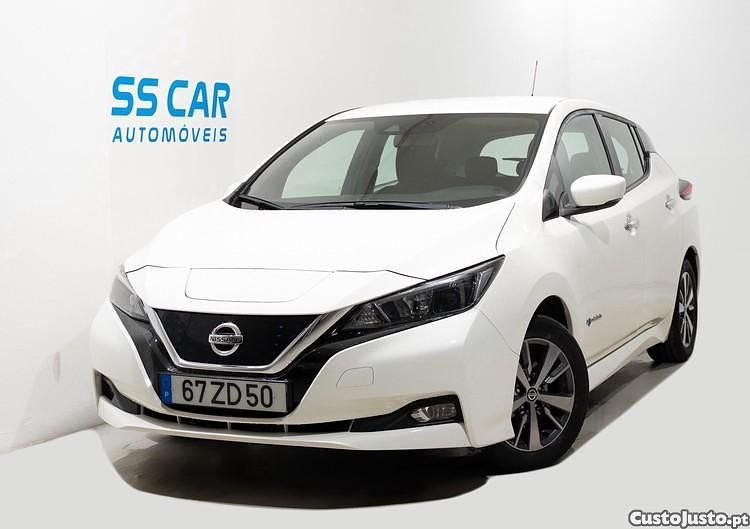 Branco Usado 2019 Nissan Leaf Acenta Citadino | € 10.450 (Bom preço) - Imagem 1/1