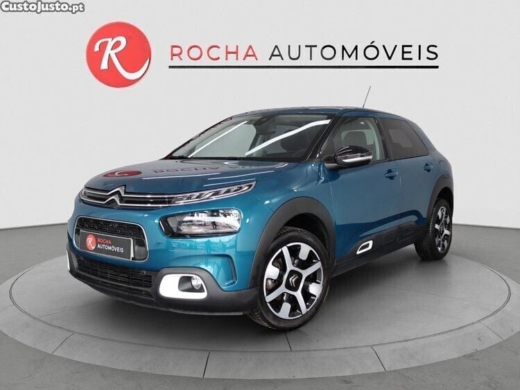 Azul Usado 2018 Citroën C4 Cactus PureTech Citadino | € 12.490 (Preço justo) - Imagem 1/1