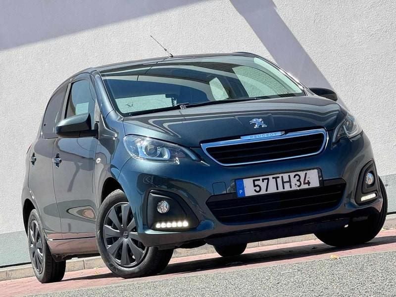 Preto Usado 2017 Peugeot 108 Style Citadino | € 8.600 (Preço justo) - Imagem 1/4