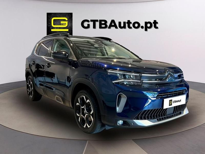Azul Usado 2023 Citroën C5 Aircross PureTech SUV | € 26.999 (Preço justo) - Imagem 1/4