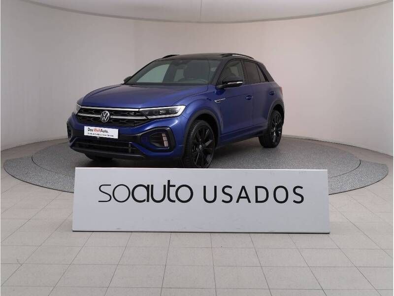 Azul Usado 2023 VW T-Roc R-line SUV | € 32.990 (Preço elevado) - Imagem 1/4