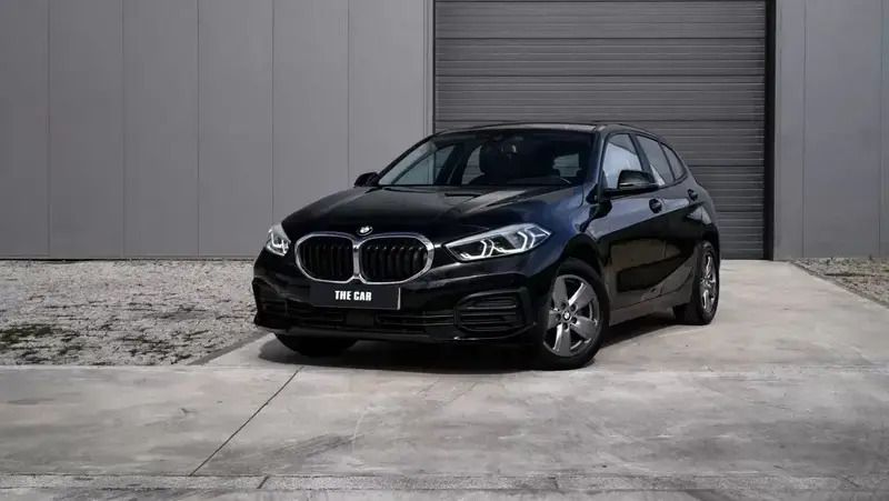 Preto Usado 2021 BMW 116 Sport Line Citadino | € 22.500 (Preço justo) - Imagem 1/4