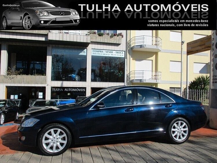 Azul Usado 2007 Mercedes S500 Sedan | € 27.500 - Imagem 1/1