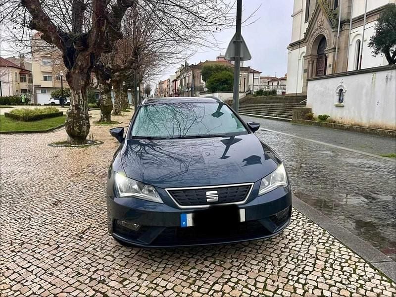 Azul Usado 2019 Seat Leon Carrinha | € 13.200 (Preço justo) - Imagem 1/4