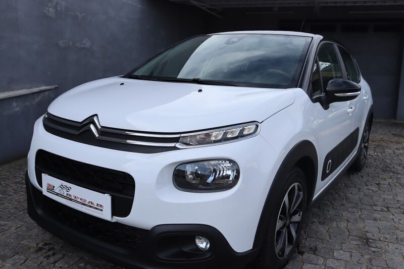 Branco Usado 2017 Citroën C3 Seduction Citadino | € 11.990 (Preço justo) - Imagem 1/4