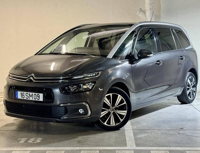 Cinzento Usado 2017 Citroën Grand C4 Picasso Monovolume | € 13.990 (Super Preço) - Imagem 1/4