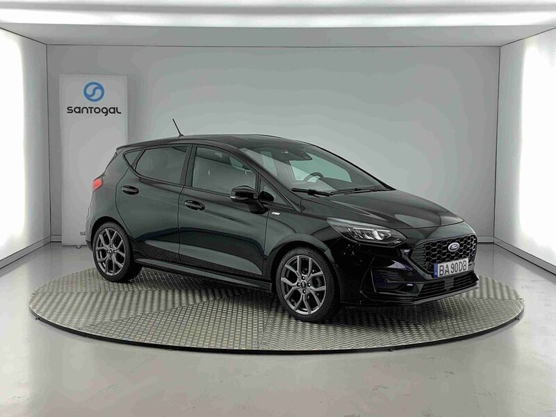Preto Usado 2023 Ford Fiesta ST-Line Citadino | € 18.490 (Preço justo) - Imagem 1/4