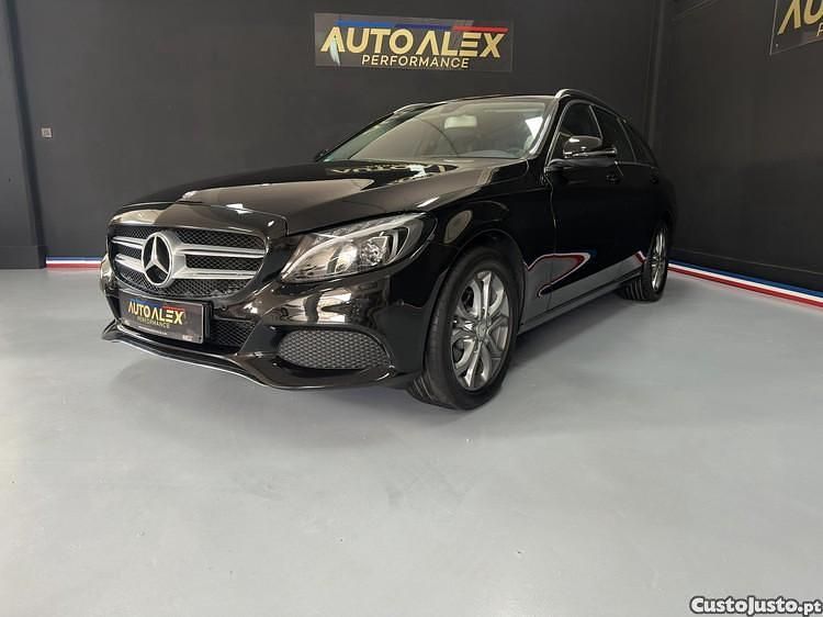 Preto Usado 2016 Mercedes C200 Avantgarde Carrinha | € 18.000 (Preço justo) - Imagem 1/1