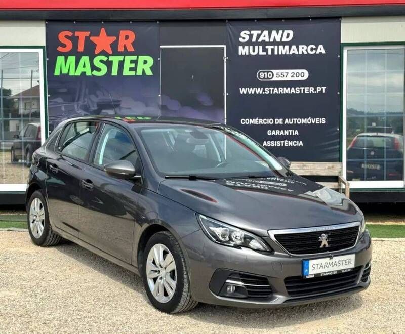 Cinzento Usado 2018 Peugeot 308 Business-Line Citadino | € 11.980 (Bom preço) - Imagem 1/4