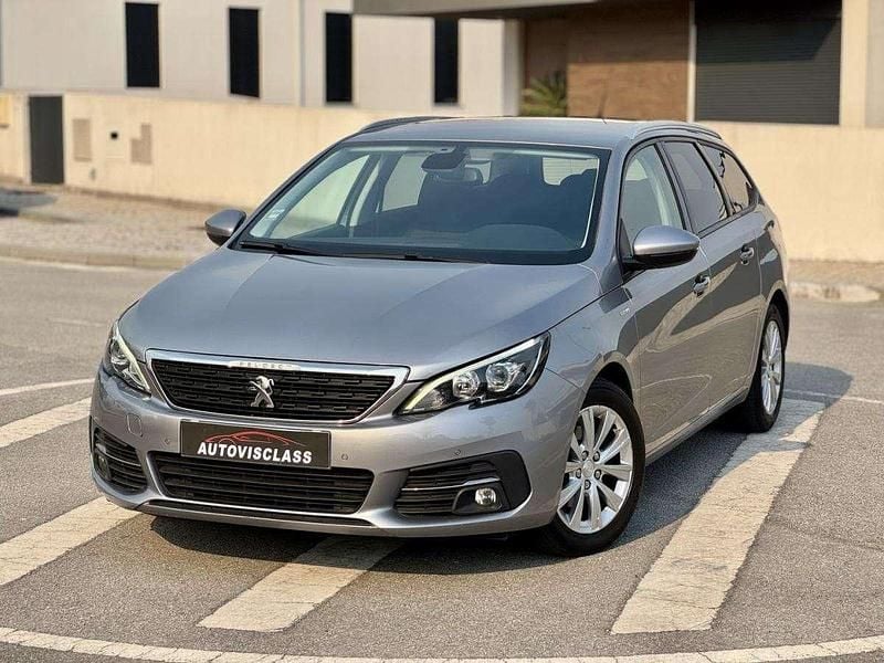 Cinzento Usado 2020 Peugeot 308 Carrinha | € 12.750 (Preço justo) - Imagem 1/4
