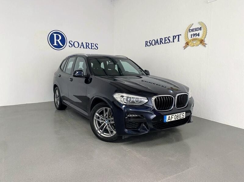 Azul Usado 2021 BMW X3 SUV | € 39.500 (Bom preço) - Imagem 1/4