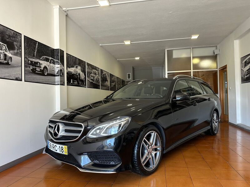 Preto Usado 2016 Mercedes E250 Avantgarde Carrinha | € 24.300 - Imagem 1/4