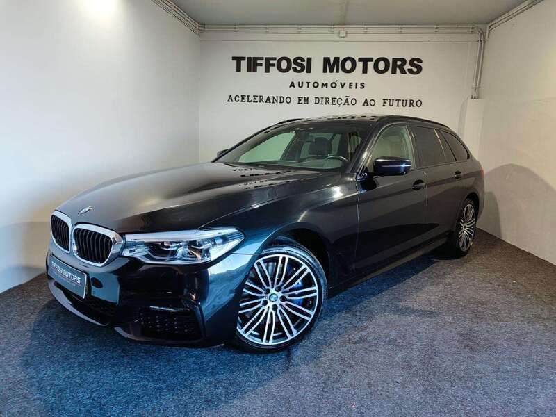 Preto Usado 2019 BMW 540 Sedan | € 43.500 - Imagem 1/4