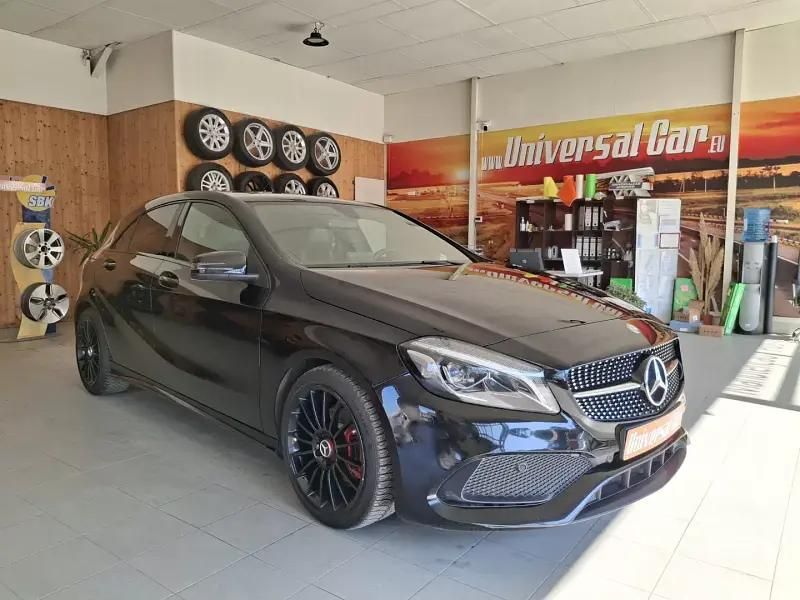 Preto Usado 2015 Mercedes A180 AMG line | € 17.700 (Preço justo) - Imagem 1/4