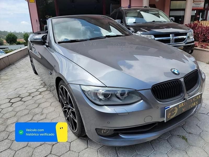 Cinzento Usado 2011 BMW 320 Cabriolet Cabrios | € 15.890 (Super Preço) - Imagem 1/4