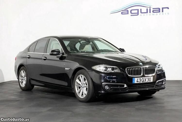 Preto Usado 2015 BMW 520 Luxury Line Sedan | € 18.900 (Preço justo) - Imagem 1/1