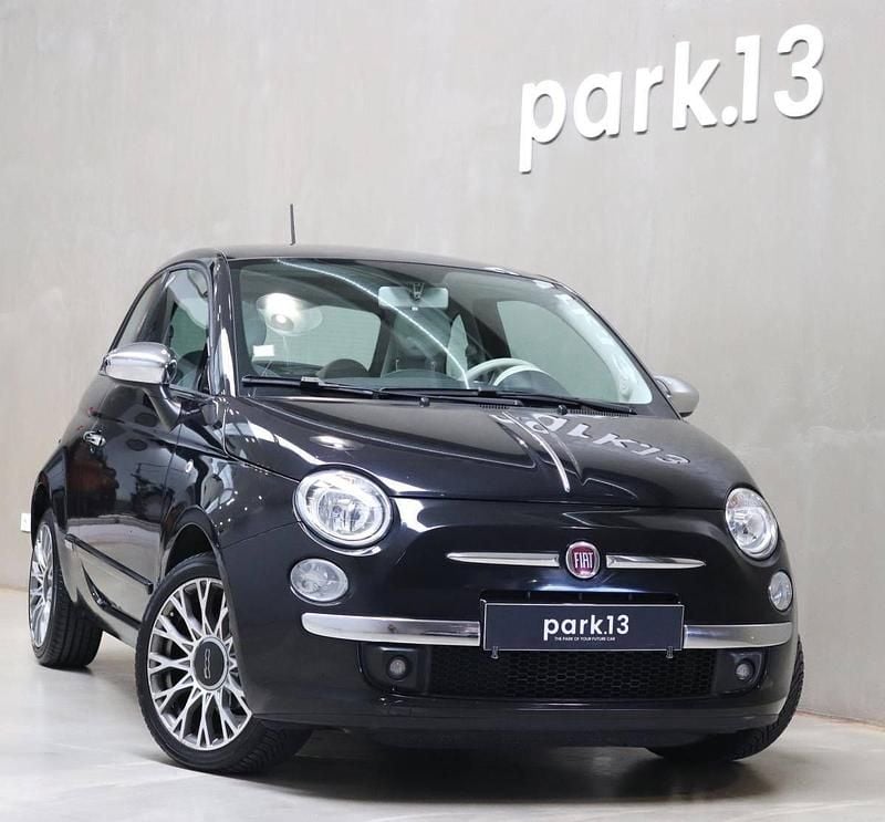 Preto Usado 2014 Fiat 500 Lounge Citadino | € 8.450 (Bom preço) - Imagem 1/4