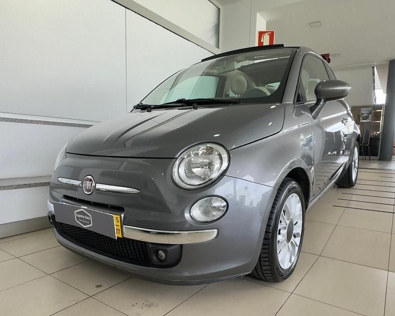Antracite Usado 2015 Fiat 500C Cabrios | € 11.490 (Preço justo) - Imagem 1/4