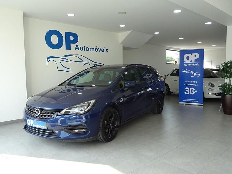 Azul Usado 2020 Opel Astra Sport Carrinha | € 17.450 (Caro) - Imagem 1/4