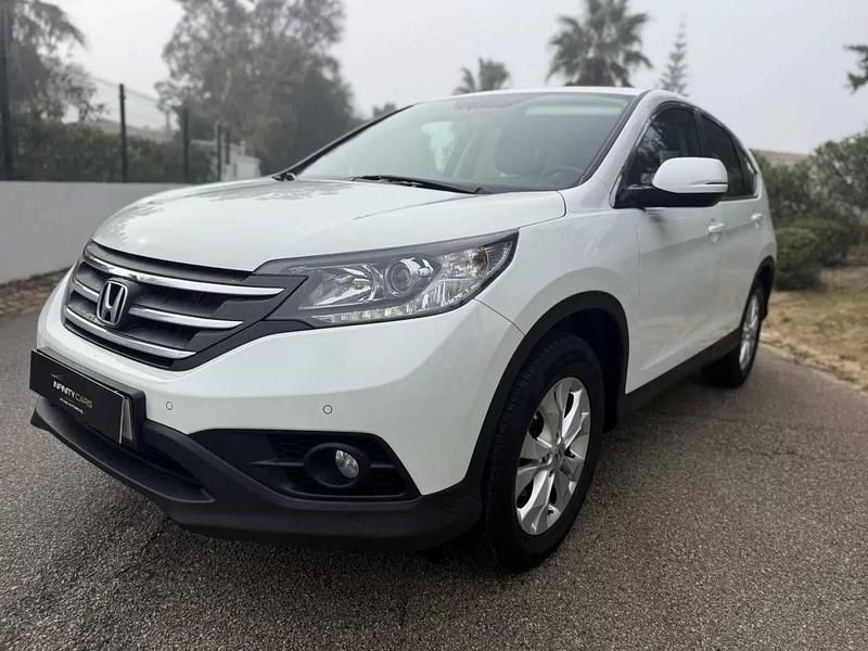 Branco glaciar Usado 2014 Honda CR-V Elegance SUV | € 15.999 - Imagem 1/4
