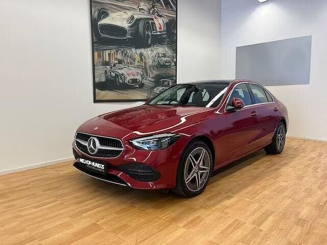 Vermelho Usado 2024 Mercedes C300 AMG line Sedan | € 49.500 (Super Preço) - Imagem 1/4