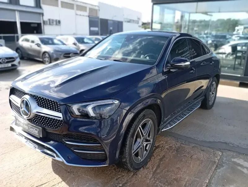 Azul Usado 2022 Mercedes GLE350 Advanced Plus Coupé | € 82.500 - Imagem 1/4