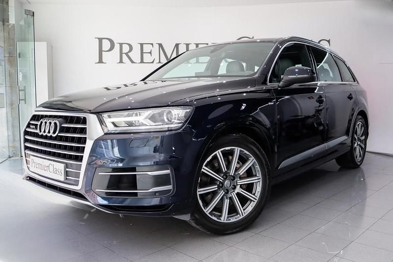 Azul Usado 2016 Audi Q7 S-Line SUV | € 47.980 (Caro) - Imagem 1/4