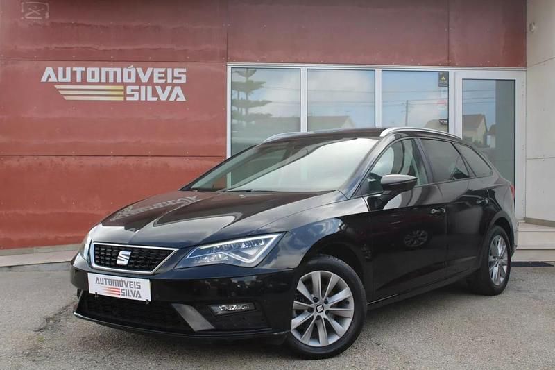 Preto Usado 2018 Seat Leon ST Style Carrinha | € 12.990 (Preço justo) - Imagem 1/4