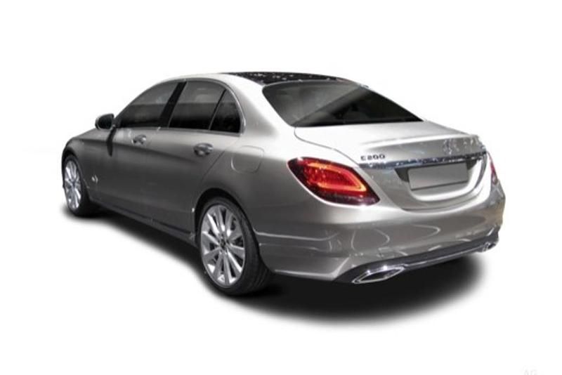 Cinzento Usado 2020 Mercedes C300 AMG line Sedan | € 34.900 (Preço justo) - Imagem 1/4