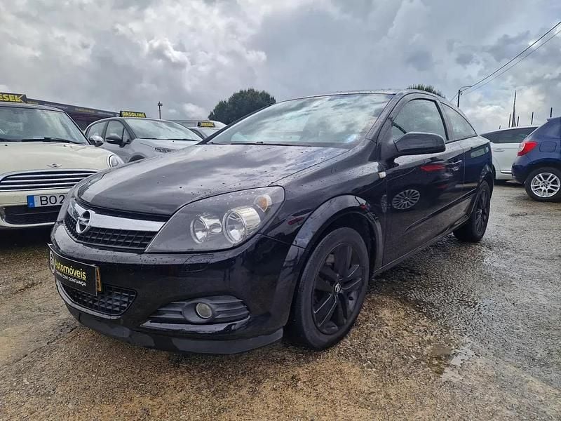 Preto Usado 2008 Opel Astra GTC Sport Coupé | € 6.750 (Preço justo) - Imagem 1/4