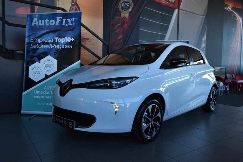 Branco Usado 2018 Renault Zoe Intens Citadino | € 14.800 (Preço justo) - Imagem 1/4