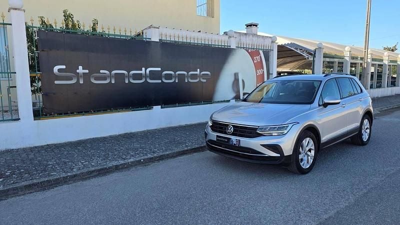 Cinzento Usado 2021 VW Tiguan SUV | € 25.900 (Super Preço) - Imagem 1/4