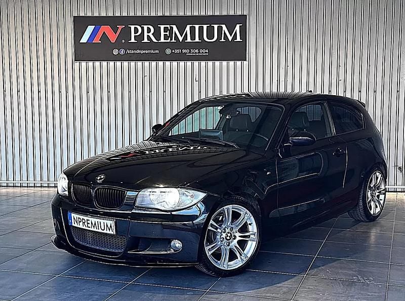 Preto Usado 2008 BMW 118 Citadino | € 12.990 (Caro) - Imagem 1/4