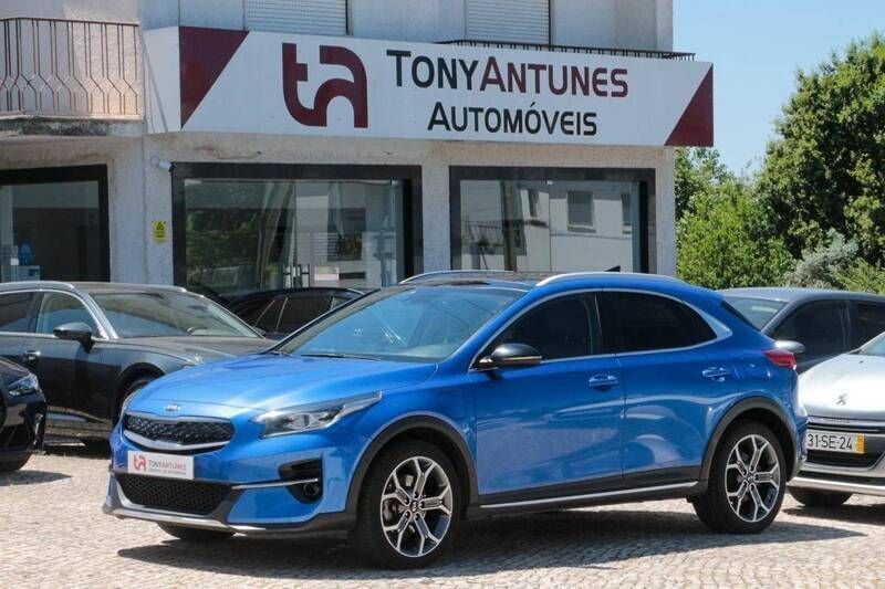 Azul Usado 2021 Kia XCeed First Edition SUV | € 19.900 (Preço justo) - Imagem 1/4