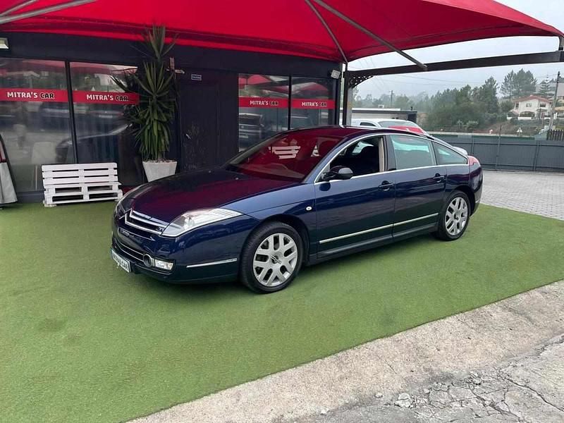 Azul Usado 2007 Citroën C6 Sedan | € 11.450 - Imagem 1/4
