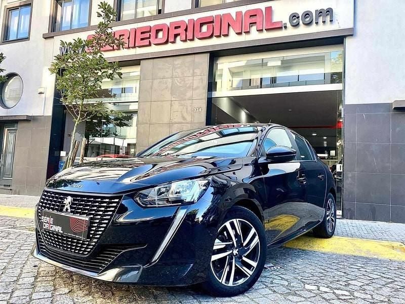 Preto Usado 2023 Peugeot 208 Citadino | € 15.600 (Bom preço) - Imagem 1/4