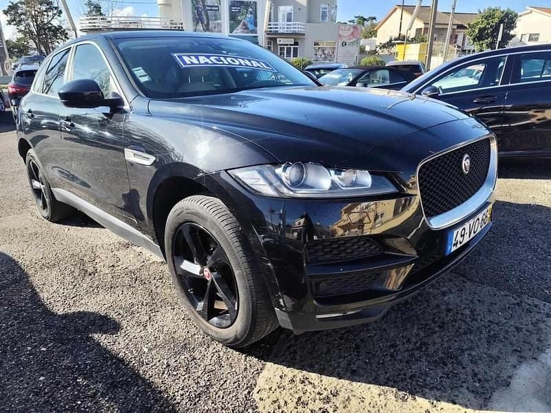 Preto Usado 2018 Jaguar F-Pace SUV | € 23.900 (Bom preço) - Imagem 1/4